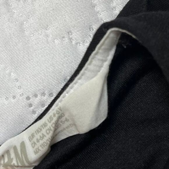 H&M Skeleton Halloween Peplum Dress Size 4-6 - Picture 6 of 6